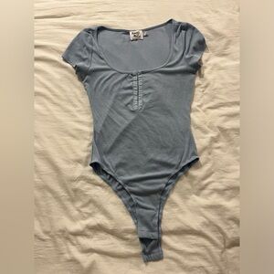 Princess Polly Blue bodysuit